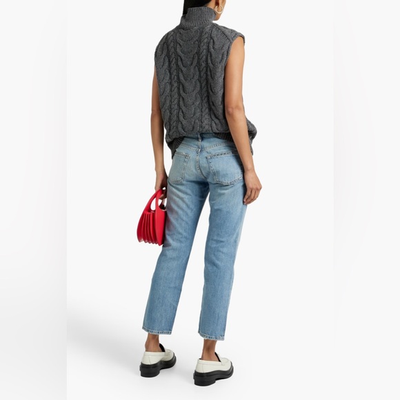 FRAME Le Pixie Slouch High-Waisted Jeans Size 23 - Picture 3 of 6